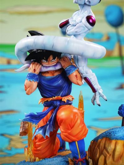 goku bites frieza's tail