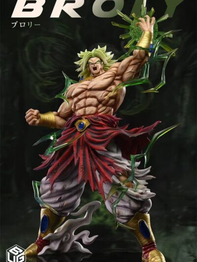 Broly is powering up