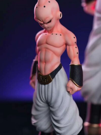 a classical pose of majin buu