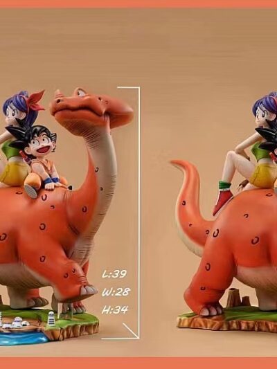 Goku and Launch are going to west city